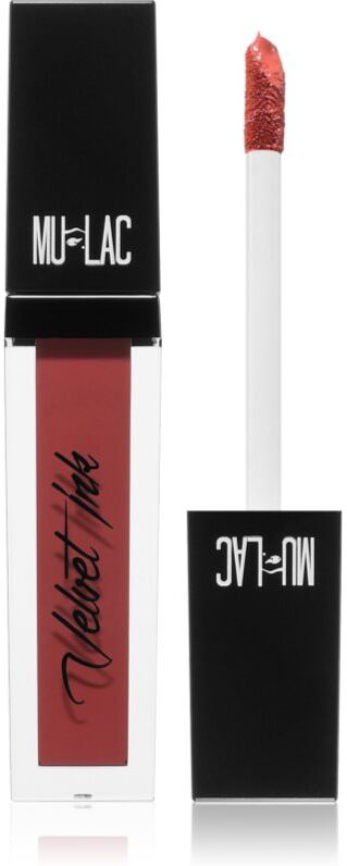 Mulac Cosmetics Velvet Ink long-lasting matt liquid lipstick shade Obviously 5 ml