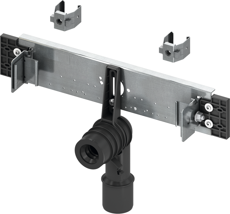 TECEprofil raccordement match0 9020033 pour lavabo, sans panneaux muraux