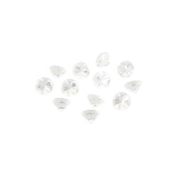 Bartl Glasdiamanten Set (12) klar 2 cm 270147