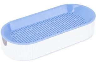 Uplift Treasures Hydroponic Cat Grass Planter Box blue