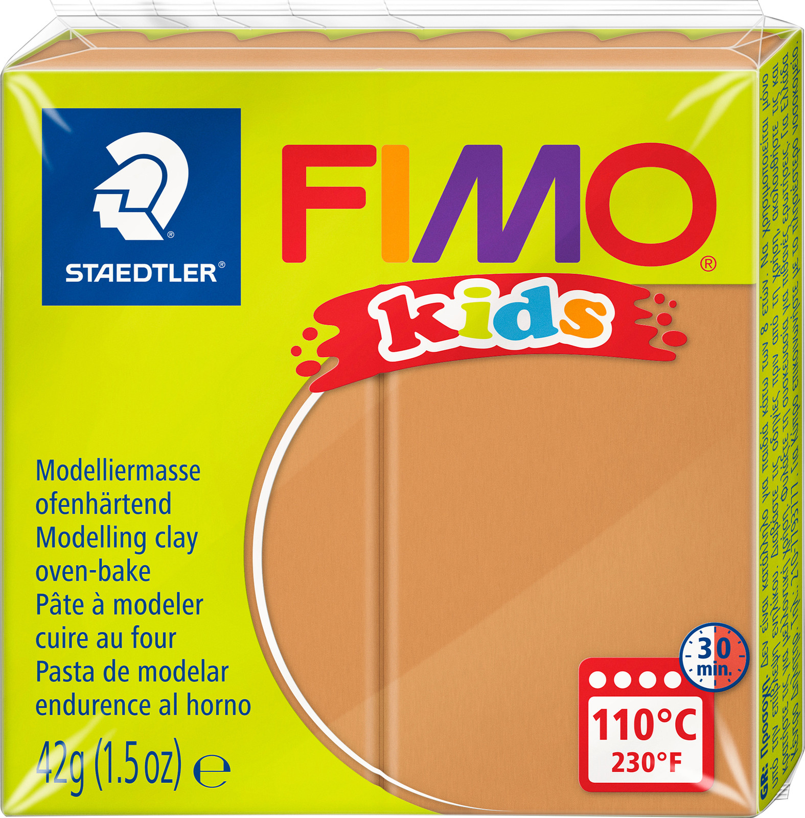 STAEDTLER Fimo kids modelbouwmassa, lichtbruin