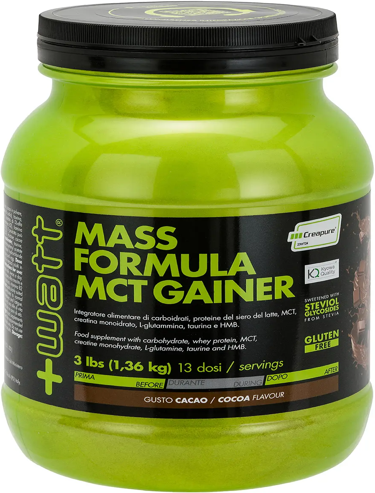 +WATT Mass Formula Mct Gainer  1 36 Kg 