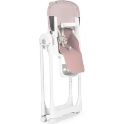 EcoToys, Hochstuhl, Hochstuhl für Babys mit verstellbarer Höhe, Eco-Ledergurte, Doppeltablett (Hochstuhl)
