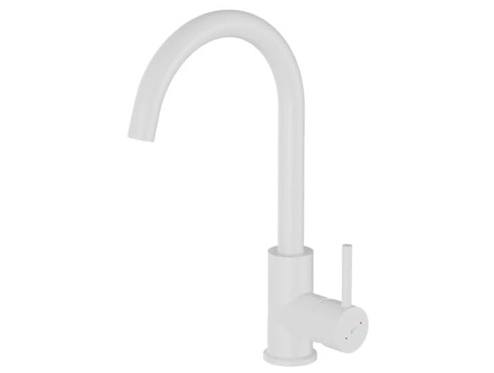 Essebagno Kiwo mitigeur évier blanc