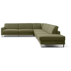 Segmüller Werkstätten Ecksofa Canto Stoff Grün