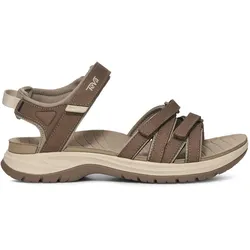 Teva Damen Tirra Sport Leather Outdoorsandale - 42 - CARIBOU