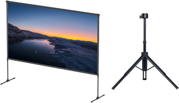 "soundcore Nebula P1 & P1i Display Combo   Includes Both 100"" Screen & Projector Stand"