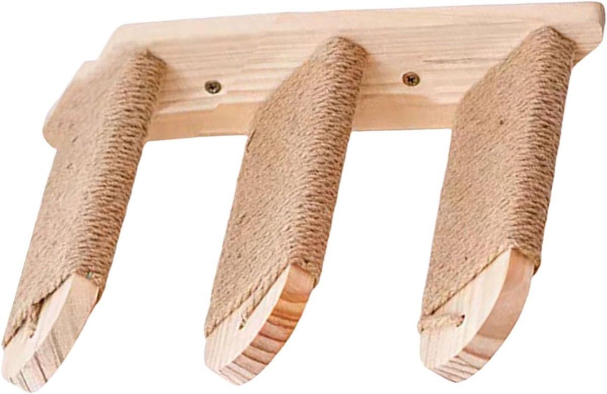 Katten klimladder voor wandmontage - Ruimtebesparend verticaal klimmeubel