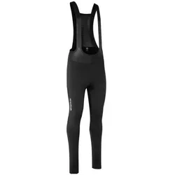 GripGrab, Herren, Velohosen, ThermaShell Water-Resistant Bib Tights (S), Schwarz