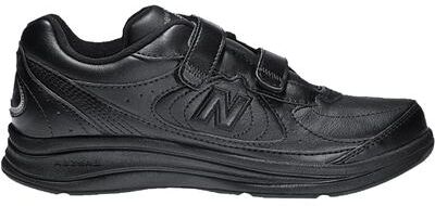 Men's New Balance® 577 Velcro Walking Shoes by New Balance in Black (Size 15 D)