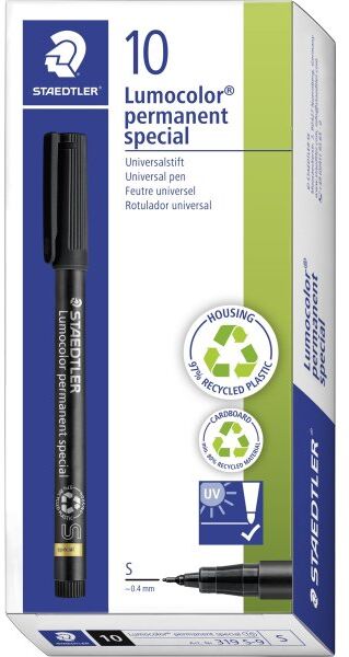 Staedtler 319 Permanent Marker   S   Sort