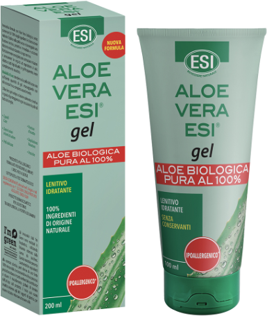 ESI Aloe Vera Gel Puro 100% Biológico 200 ml