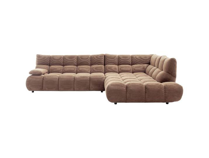 Ecksofa Nelo Polyester Rost B 324 T 211 cm - Möbel Konfigurator: Traummöbel individuell zusammenstellen