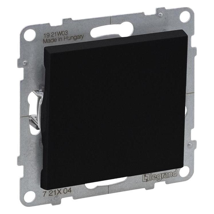 Legrand One-Way Switch Auto Terminals Black (721401)
