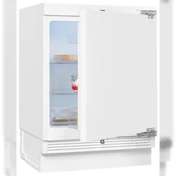 Exquisit Unterbau Vollraumkühlschrank UKS140-V-FE-010D | 138 l Nutzinhalt | Weiß