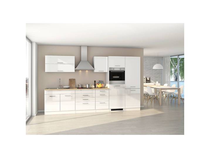 Hängeschrank Mailand 50cm Weiß/Weiß