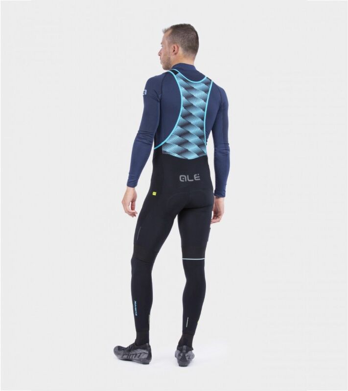 ALE' Pantalone invernale ciclismo  idrorepellente KLIMATIK K-ATMO 2.0 nero