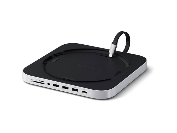 Multiport Satechi silber 3.5mm Audioklinke/USB Typ A/USB Typ C/SD Card Slot - Multiport