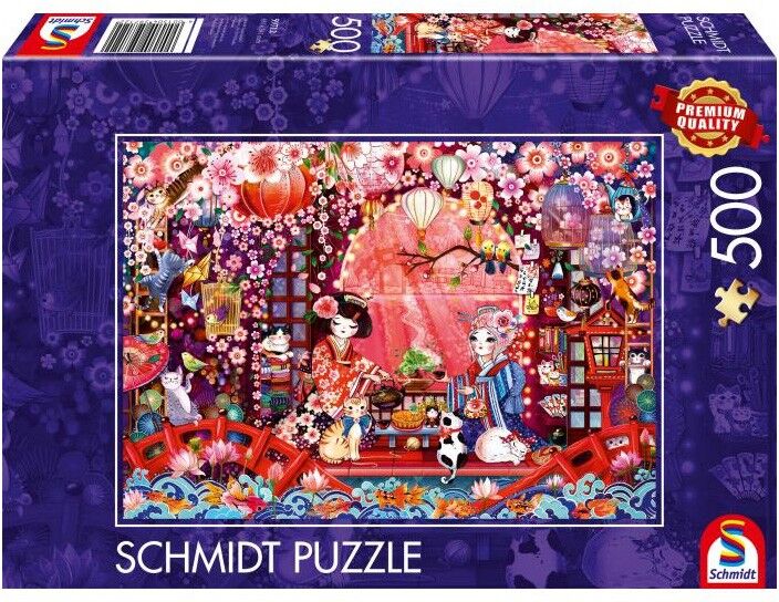Puzzle 500 pcs Cérémonie du thé japonais - Schmidt