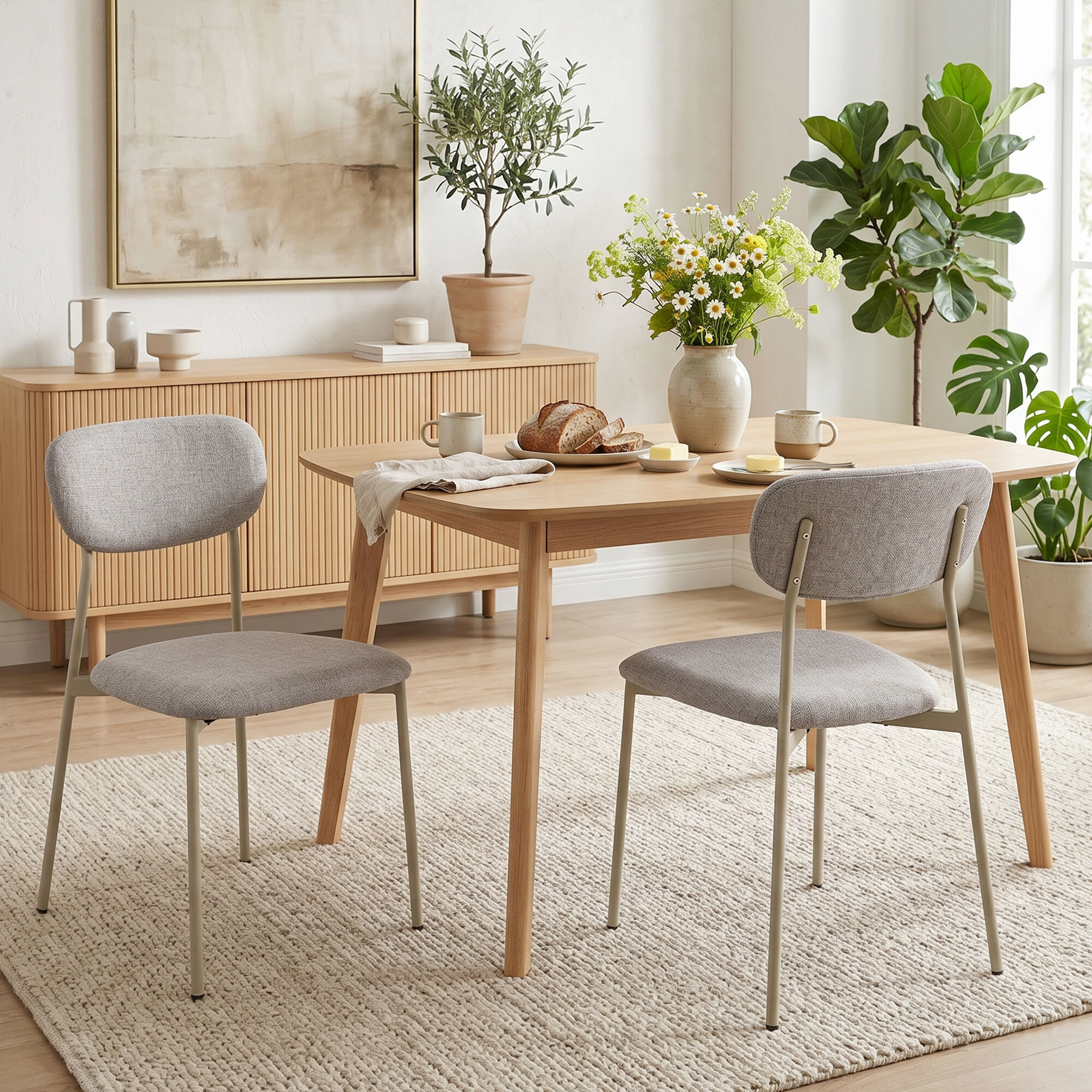 Altro Sedie Da Pranzo, Sedie Da Cucina Impilabili, Marrone Chiaro