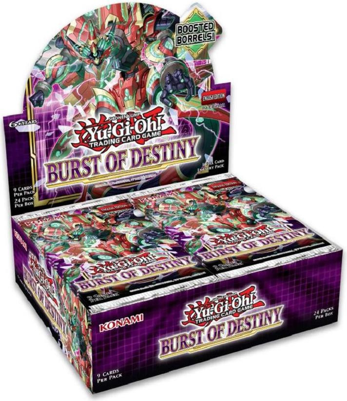 Konami Yu-Gi-Oh! Burst of Destiny Booster Display (24 stuks) - Engels