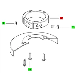 Festool Klemmring für Schutzhaube SH - RAS 115