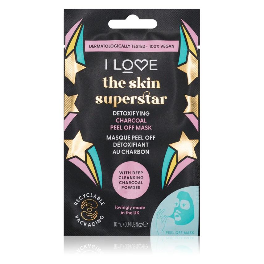 I Love This Sound I Love Skin Superstar Entgiftende Blattmaske für das Gesicht - 10 ml (50 g) (48313416)