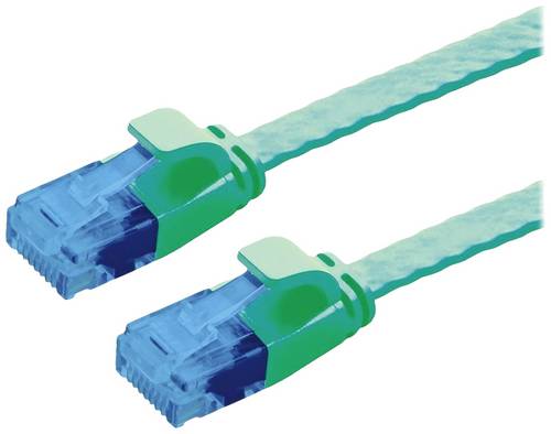 Value 21.99.2044 RJ45 Patchkabel CAT 6a U/UTP 1.50m Grün