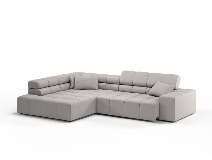 Candy Oregon Easy Care Ecksofa motorische Sitztiefenverstellung