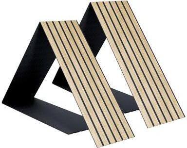 Acous ACF2-70 Foldable Compact 12-in x 96-in x 0.4-in 2 Pack Wall Panels, Light Oak