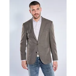 emilio adani Herren Freizeit-Sakko slim fit Braun uni - 46