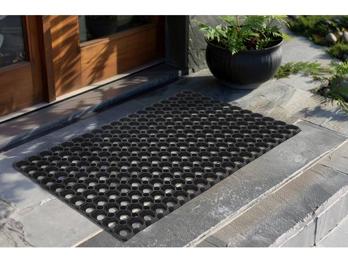 Fußmatte Clean Way 125 80 x 120cm Schwarz