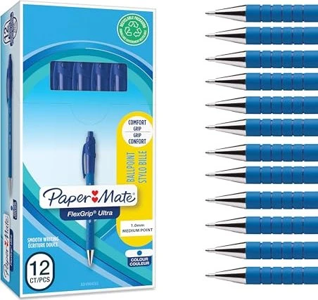 Papermate Kugelschreiber Flexgrip Ultra RT M blau