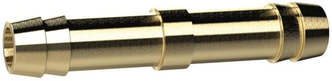 RIEGLER Buse double pour tuyau LW 13 mm laiton (MS1701313)