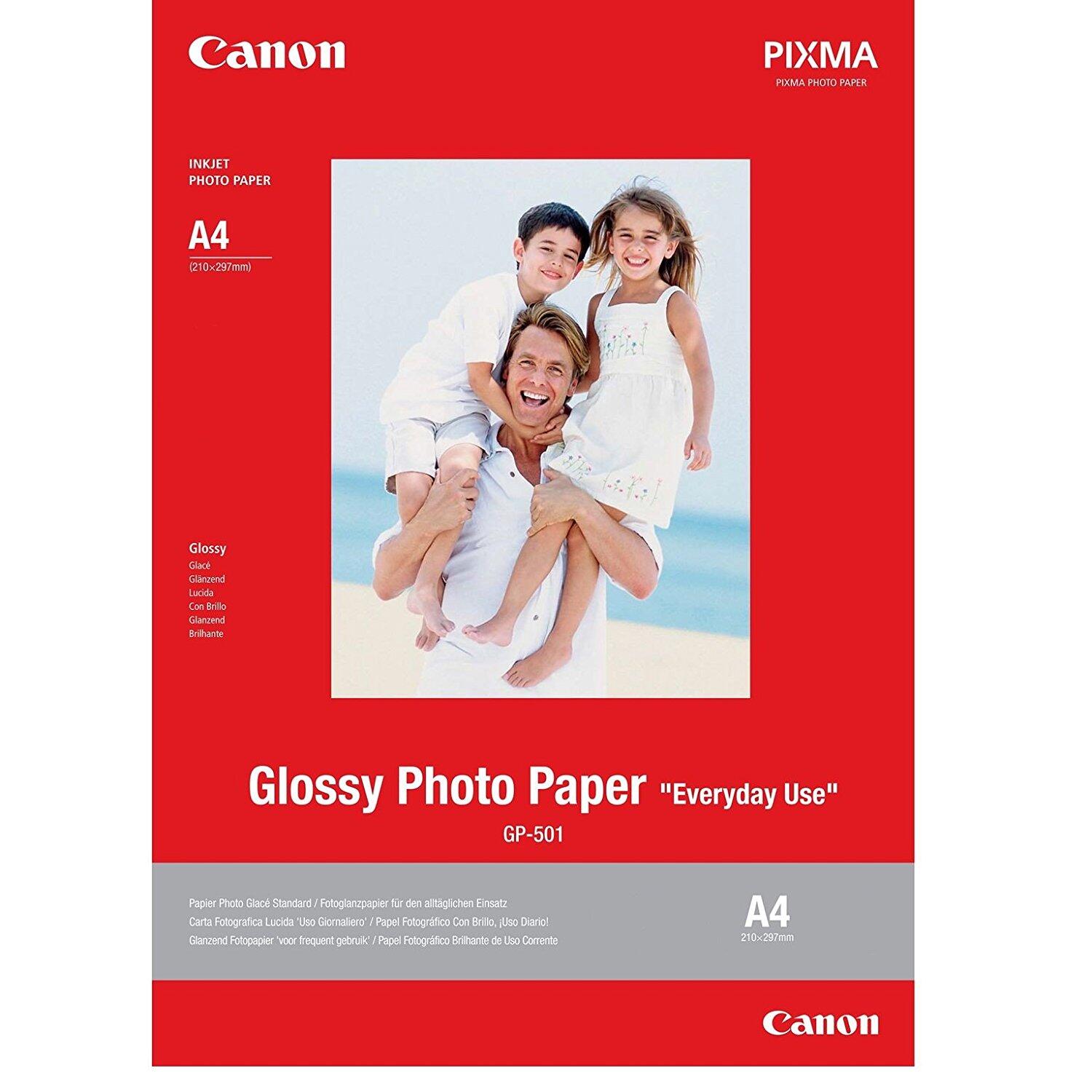 Canon GP-501 Fotopapier glänzend A4 210x297mm 200 g/m² - 20 Blatt 0775B082