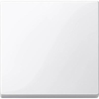 Merten Abdeckung Wechselschalter, Ausschalter, Kreuzschalter System M, 1-M, M-Smart, M-Plan, M-Creativ Polarweiß glänzend 432119-WH