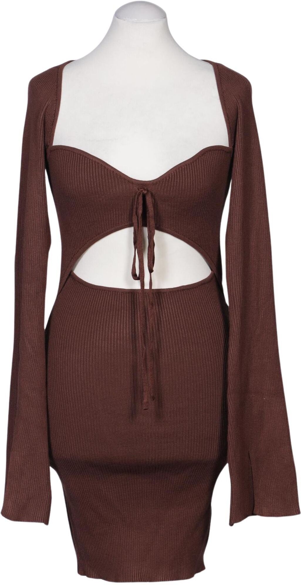 Missguided Tall Damen Kleid, Braun, Gr. EU 38, Synthetik / Viskose - Second Hand