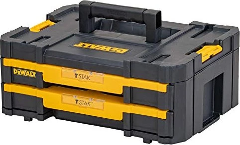 DeWalt DWST1-70706 Kleinteil/Werkzeugkasten Kasten für Kleinteile Kunststoff Schwarz, Gelb