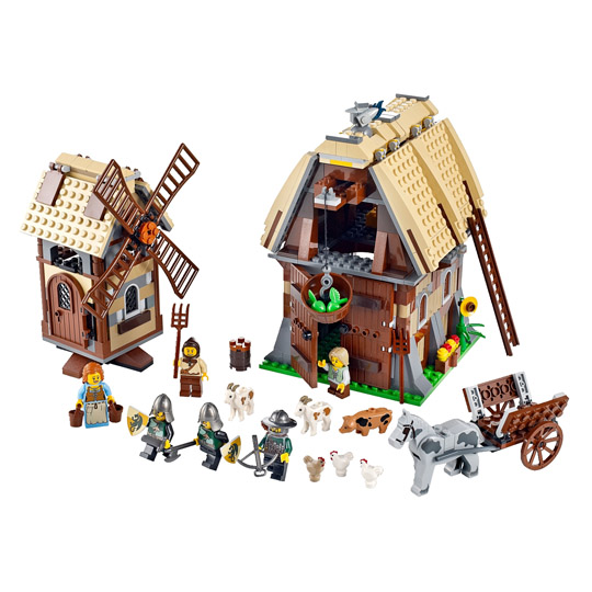 LEGO KINGDOMS Überfall a. d. Mühlen-Dorf ab 7 - 14 Jahren (7189)