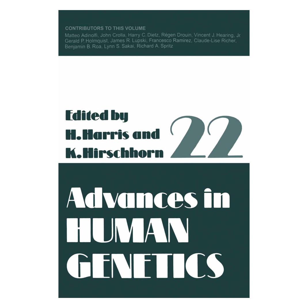 Springer Advances in Human Genetics (Englisch, Softcover, Harry Harris, Kurt Hirschhorn) (55532669)