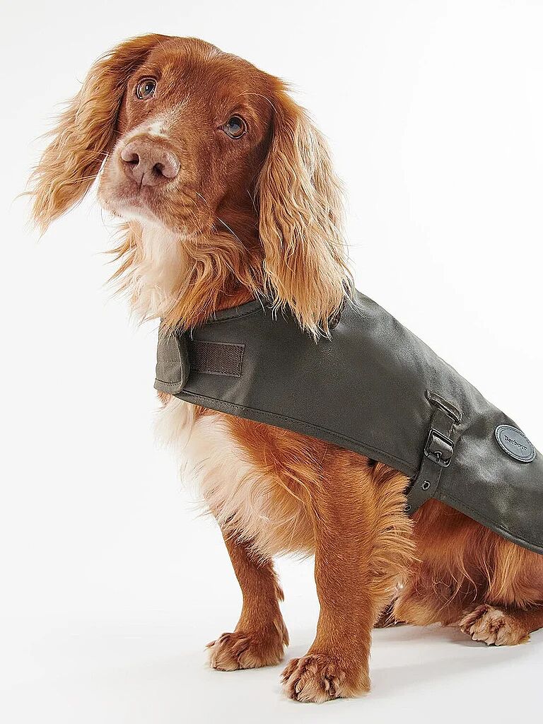 BARBOUR Hundemantel Wachs dunkelblau   M M