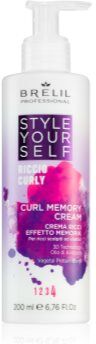 Brelil Professional Style YourSelf Curl Memory Cream creme definidor para cabelos ondulados e encaracolados 200 ml. Style YourSelf Curl Memory Cream
