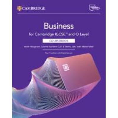 Cambridge Igcse(tm) and O Level Business Coursebook with Digital Access (2 Years), Taschenbuch von Medi Houghton,Leanne Burslem-Curl,Veenu Jain,Mark