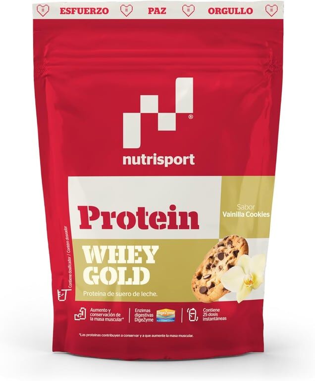 NutriSport WHEY GOLD PROTEIN 500g Morango
