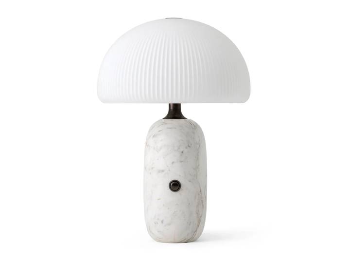 Vipp Vipp592 Sculpture Tischlampe 52 cm White marble