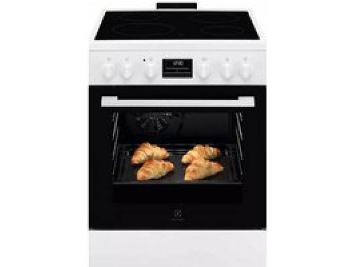 Electrolux Cuisinière vitrocéramique 58l 4 feux blanc - LKR664177W