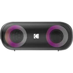 Kodak PWS-2233 bluetooth Lautsprecher mit LED (8.50 h), Bluetooth Lautsprecher, Schwarz
