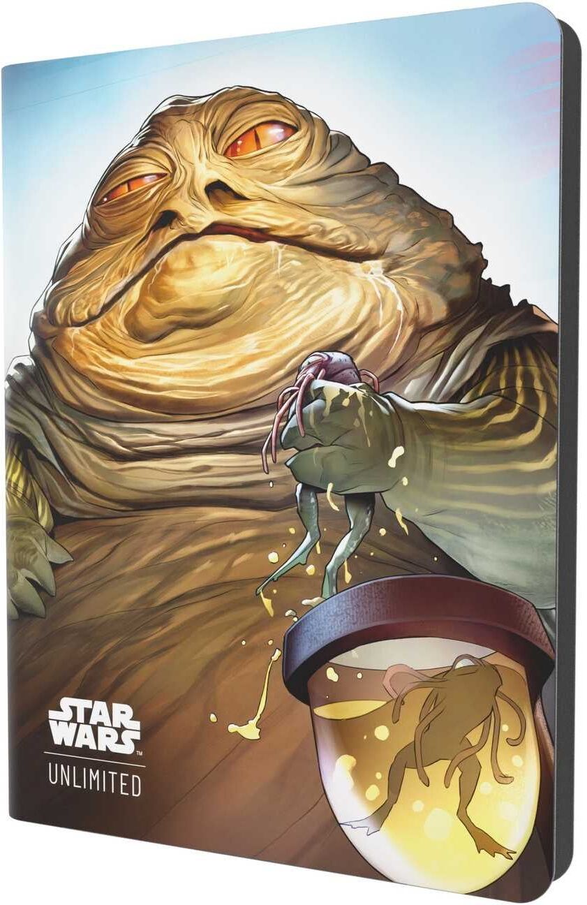Gamegenic Star Wars: Unlimited 18-Pocket Album – Leia Organa ; Jabba the Hutt for Card Collectors, Ages 6+, Officially Licensed