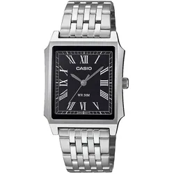 Casio MTP-B190D-1BVEF Herren-Armbanduhr Edelstahl