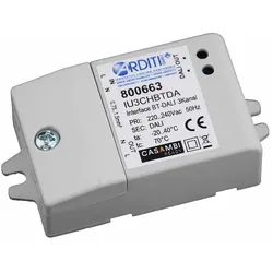 Bluetooth Schnittstelle CASAMBI IU4CHBTDA ASD SK2, IP30, Aufbau, 230V AC, CASAMBI / Ausgang DALI, 3-Kanal RGB ARD-800663